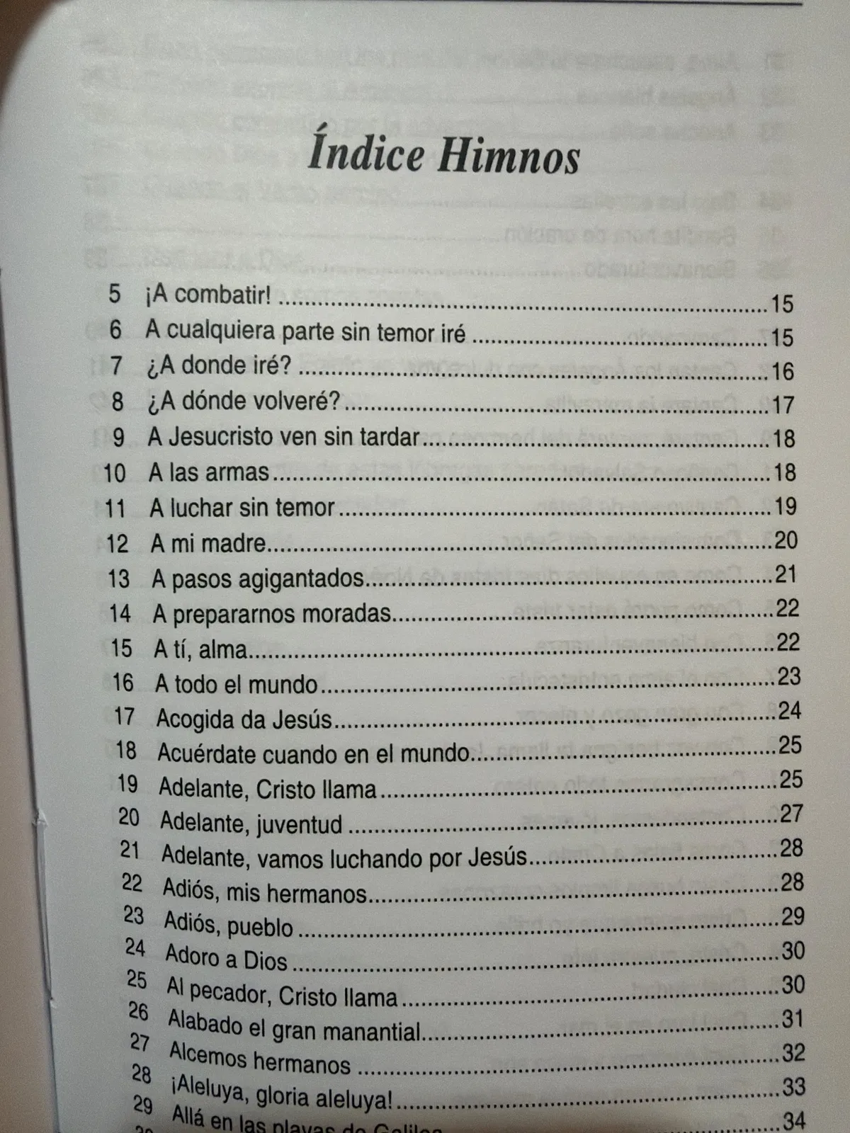 Himnario Evangélico León de tribu de Judá